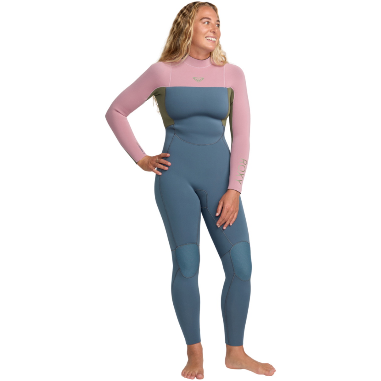 2026 Roxy Womens Prologue+ 3/2mm Back Zip Wetsuit 26BW213514 - Ash